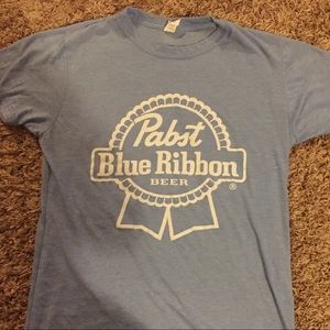 Original retro Pabst blue ribbon shirt